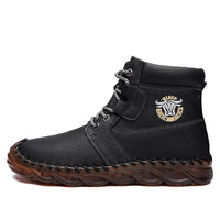 Retro Trend Tooling Boots High-Top Casual Shoes