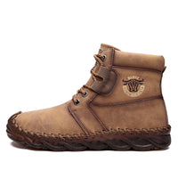 Retro Trend Tooling Boots High-Top Casual Shoes