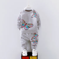 Boys And Girls Spring And Autumn Leisure Suits, Children's Warm Suit Sets