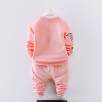 Boys And Girls Spring And Autumn Leisure Suits, Children's Warm Suit Sets