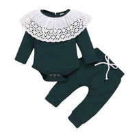 Solid color pit strip romper suit