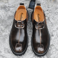 Martin Boots Men's Shoes British Style Tooling Boots