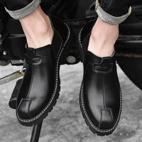Martin Boots Men's Shoes British Style Tooling Boots