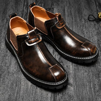 Martin Boots Men's Shoes British Style Tooling Boots