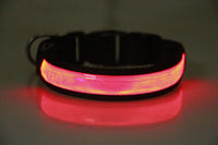Rechargeable Luminous Pet Collar Golden Retriever Teddy Collar