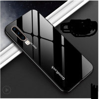Huawei P30 Mobile Phone Case Glass P30pro all-Inclusive Anti-fall Personality Creative Simple Fashion Gradient Color Protective Cover
