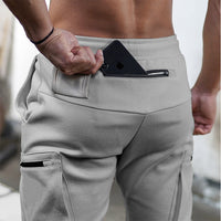 Men's Casual Fitness New Style Zipper Sports Trousers