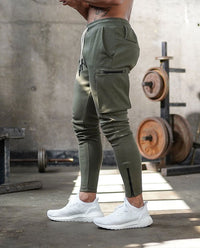 Men's Casual Fitness New Style Zipper Sports Trousers