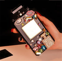 Compatible with Apple , Perfume Bottle Diamond Phone Case
