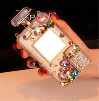 Compatible with Apple , Perfume Bottle Diamond Phone Case