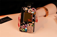 Compatible with Apple , Perfume Bottle Diamond Phone Case