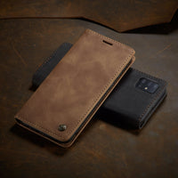 Card European and American Retro Flip Protective Holster
