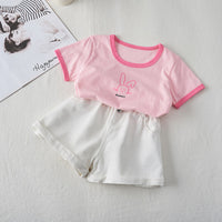 Girls Cowboy Summer Relaxed High Waist Shorts