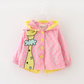 New Windbreaker Baby Girl's Jacket For Infants And Children Aged 1-2-3-4