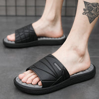 Cross-Border Plus Size Summer New Men's Home Slippers Indoor And Outdoor Slippers Fashion Trend Home Slippers
