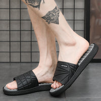 Cross-Border Plus Size Summer New Men's Home Slippers Indoor And Outdoor Slippers Fashion Trend Home Slippers