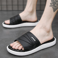 Cross-Border Plus Size Summer New Men's Home Slippers Indoor And Outdoor Slippers Fashion Trend Home Slippers