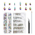 Nail Drill Round Resin AB Color Drill Set