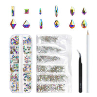 Nail Drill Round Resin AB Color Drill Set