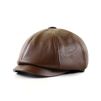 Men's Vintage Painter Beret Octagonal Hat