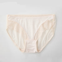 Haosangyuan new silk underwear fashion lace comfortable breathable mesh sexy briefs