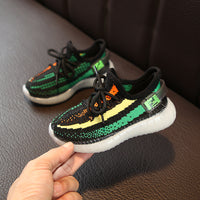 Feizhi Sports And LeisureBreathableCoconut Luminous Running Shoes