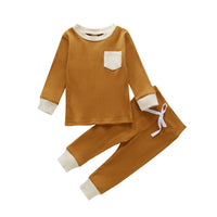 Spring And Autumn New Pit Strip Four-color Suit
