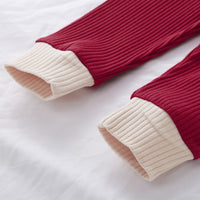Spring And Autumn New Pit Strip Four-color Suit