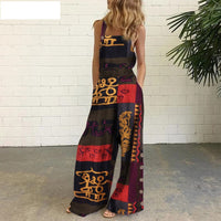 Side Pocket Casual Wide-leg Side Buckle Jumpsuit
