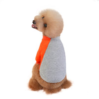 Fleece Soft Touch Contrast Stitching Pet Sweater
