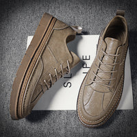 Men's Retro Fashion British Casual Leather Shoes