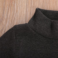 Autumn Winter Infant Solid Color Dress Toddler