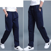 Polyester Slippery Loose Thin Section Breathable Quick-Drying Weatherproof Straight Mesh Pants