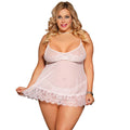 Oversized White Nightdress Lace Underwear