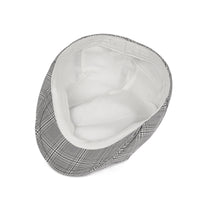 British Plaid Beret Hat Men's Forward Hat Wholesale Casual Retro Duck Tongue Old Man Hat Day Thin Spring And Summer Tide