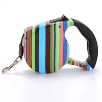 Automatic Cute Dog Walker Traction Rope Flat Rope Traction Device Dog Rope Multicolor