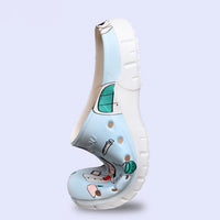 Operating Room Slippers Women Soft Sole Toe Cap Shoes