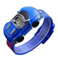 Cute Car Toy Girl Child Electronic Watch
