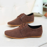 Summer New Lace Up Breathable Leather Shoes