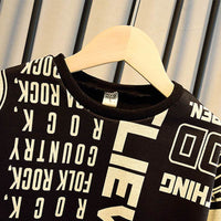 Western Style Children Boy Spring And Autumn Handsome Sports Two-Piece Suit