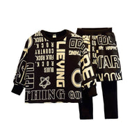 Western Style Children Boy Spring And Autumn Handsome Sports Two-Piece Suit