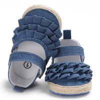 Spring And Autumn New Baby Girl Wave Princess Soft-Soled Toddler Shoes