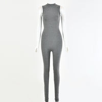 Autumn And Winter New Products Fashionable European And American Style Women Sexy Skinny Sleeveless Jumpsuit