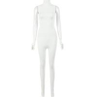Autumn And Winter New Products Fashionable European And American Style Women Sexy Skinny Sleeveless Jumpsuit