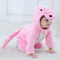 Dinosaur Cartoon Baby Outing Clothes Children's Animal Cotton Jacket