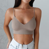 European And American Cross-Border Trend Women's Sling Slim-Fit Crop Top Women