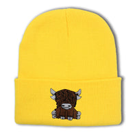Cartoon Long Hair Yak Knitted Hat Autumn And Winter Warm Wool