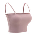Spaghetti Strap Yoga Vest Sling Fitness Bra