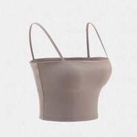 Spaghetti Strap Yoga Vest Sling Fitness Bra