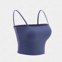 Spaghetti Strap Yoga Vest Sling Fitness Bra